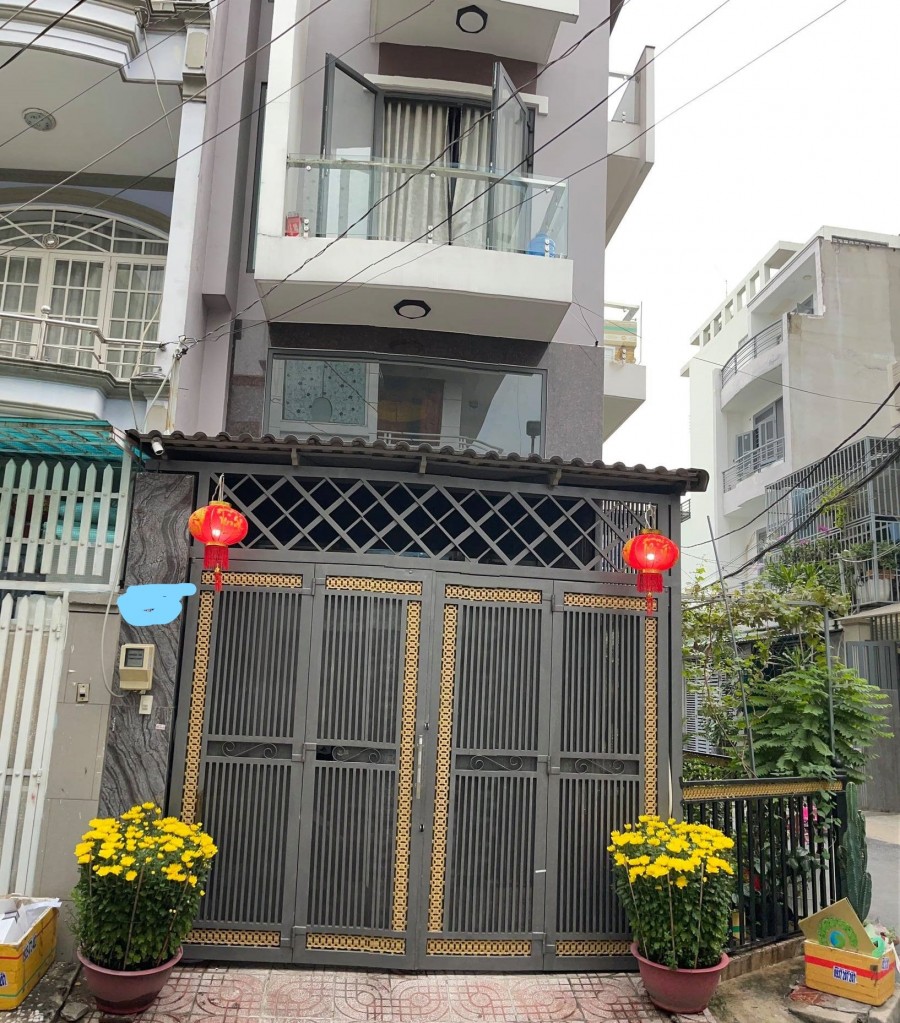 Nhà Hẻm Xe Hơi Ngủ Trong Nhà-Phạm Văn Chiêu (lô góc) Đúc 5 Tầng 4mx15m Giá 7,5 Tỷ