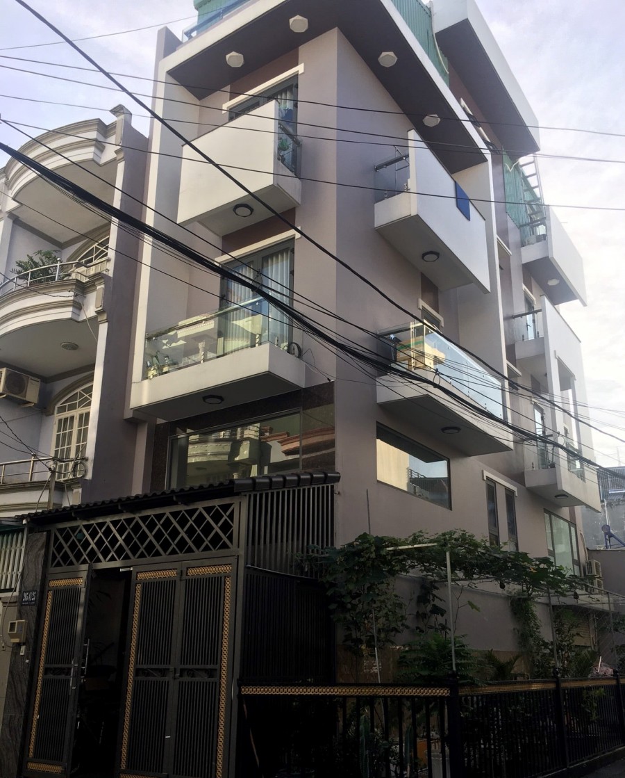Nhà Hẻm Xe Hơi Ngủ Trong Nhà-Phạm Văn Chiêu (lô góc) Đúc 5 Tầng 4mx15m Giá 7,5 Tỷ