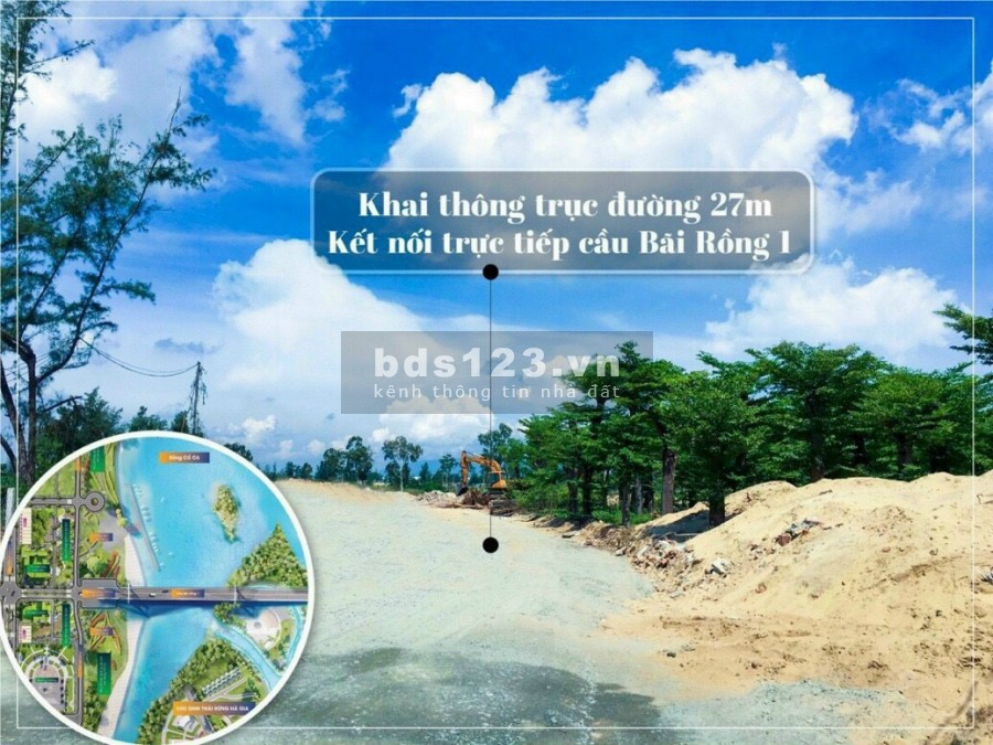 01 suất ngoại giao đất nền ven sông cổ cò giai đoạn 1 giá gốc từ chủ đầu tư, sổ sẵn