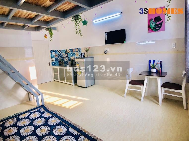 Cho thuê căn hộ có gác 35m2 ở Thống Nhất Gò Vấp, khu an ninh, giờ tự do