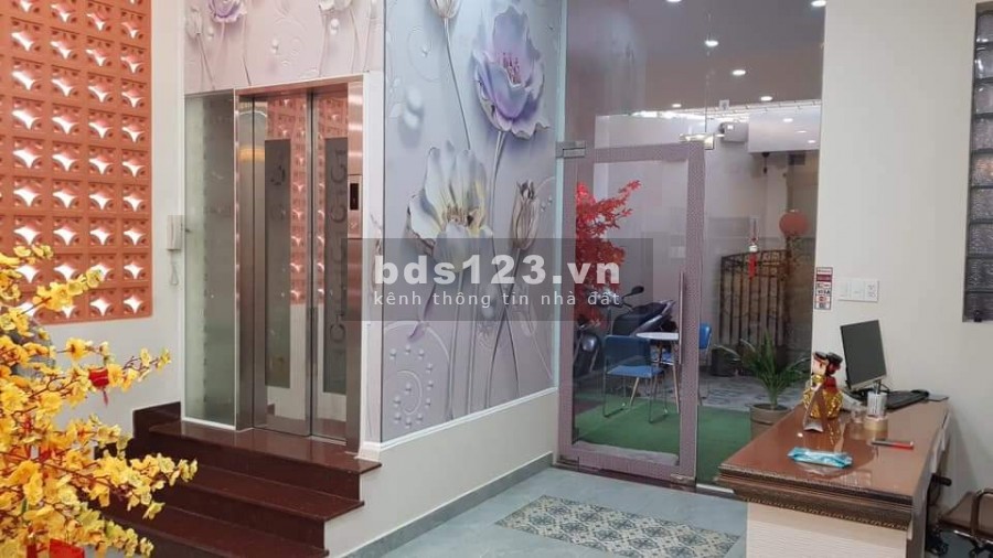Bán nhà lô góc hẻm xe tải Hoà Bình, dt 116(7.2 x 16), 5 tầng mới đẹp giá 17.6 tỷ