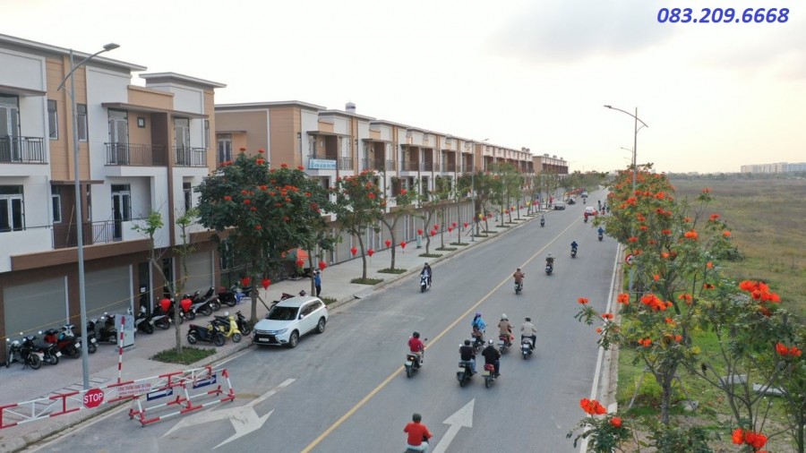Cho nhà phố liền kề 3 tầng Centa City đầy đủ tiện nghi KCN Vsip Thủy Nguyên, Hải Phòng