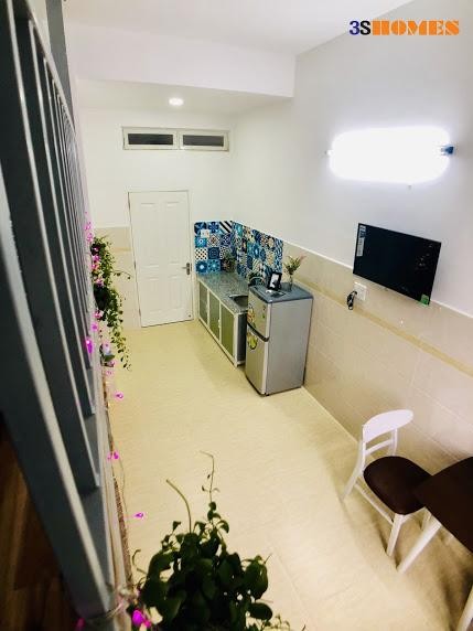 Cho thuê căn hộ có gác 35m2 ở Thống Nhất Gò Vấp, khu an ninh, giờ tự do