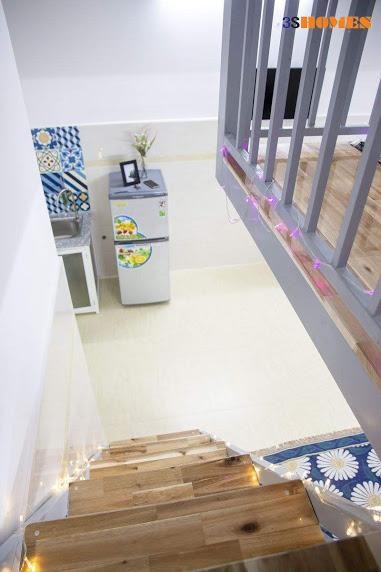 Cho thuê căn hộ có gác 35m2 ở Thống Nhất Gò Vấp, khu an ninh, giờ tự do