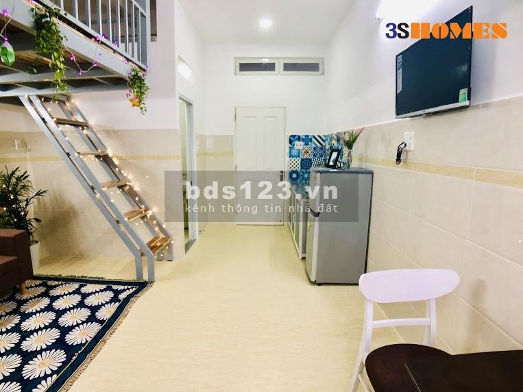 Cho thuê căn hộ có gác 35m2 ở Thống Nhất Gò Vấp, khu an ninh, giờ tự do