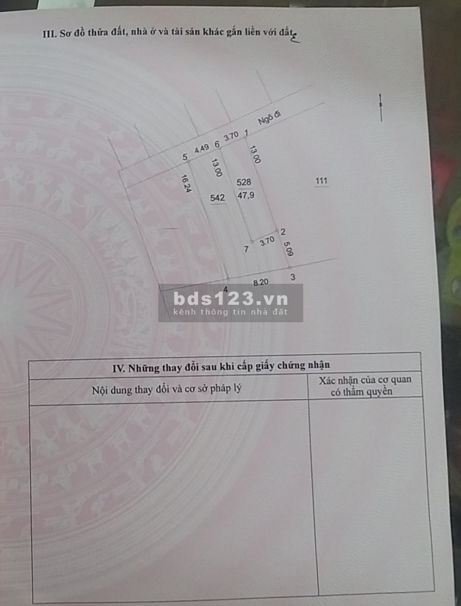 Bán 48m2 đất tổ 12 Yên Nghĩa giáp khu đô thị Đô Nghĩa, liên hệ 0969053932