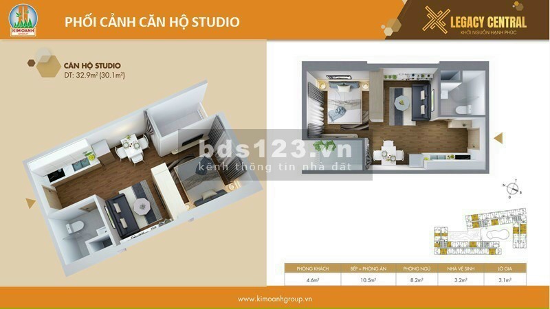 Căn hộ ước mơ với giá chỉ từ 900tr nhanh tay sở hữu ngay, đầy đủ dịch vụ, tiện ích