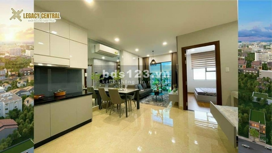 Căn hộ ước mơ với giá chỉ từ 900tr nhanh tay sở hữu ngay, đầy đủ dịch vụ, tiện ích