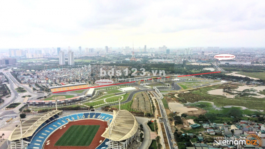 Bán đất Đại Mỗ, quận Nam Từ Liêm, cạnh Vinhome Smart City, siêu hiếm 40m2, 51,25 tr/m2
