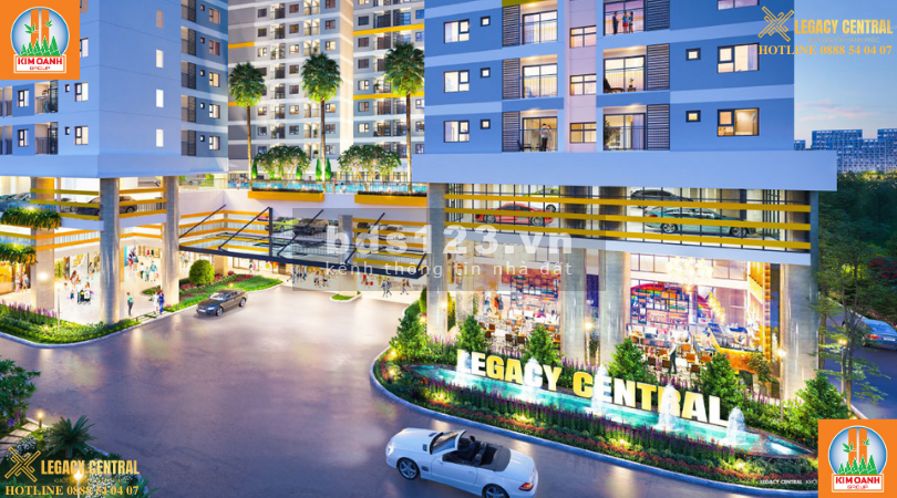 Cơ hội đầu tư sinh lời cao với dự án Legacy Central thành phố Thận An, lhcc