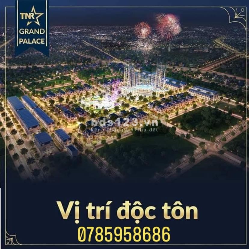 Dự án TNR Thái Bình - KĐT thông minh đẳng cấp nhất tp Thái Bình, lh 078 595 8686