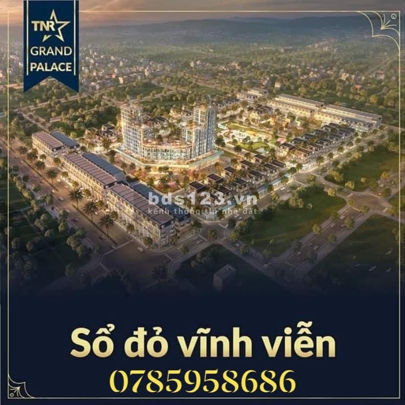 Dự án TNR Thái Bình - KĐT thông minh đẳng cấp nhất tp Thái Bình, lh 078 595 8686