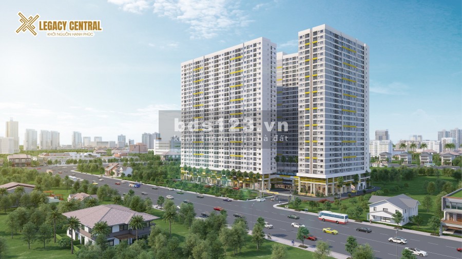 Căn hộ gần Aeon Mall Bình Dương giá rẽ chỉ từ 900 triệu, thiết kế hiện đại