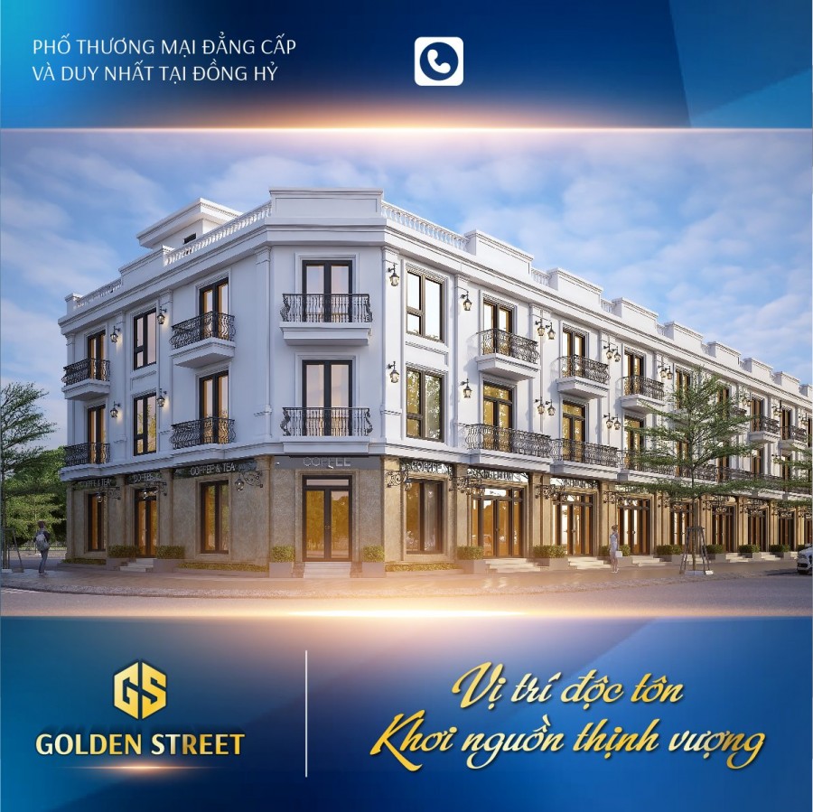 Golden Street Đồng Hỷ vị trí độc tôn khơi nguồn thịnh vượng, ưu đãi nhiều cho khách hàng