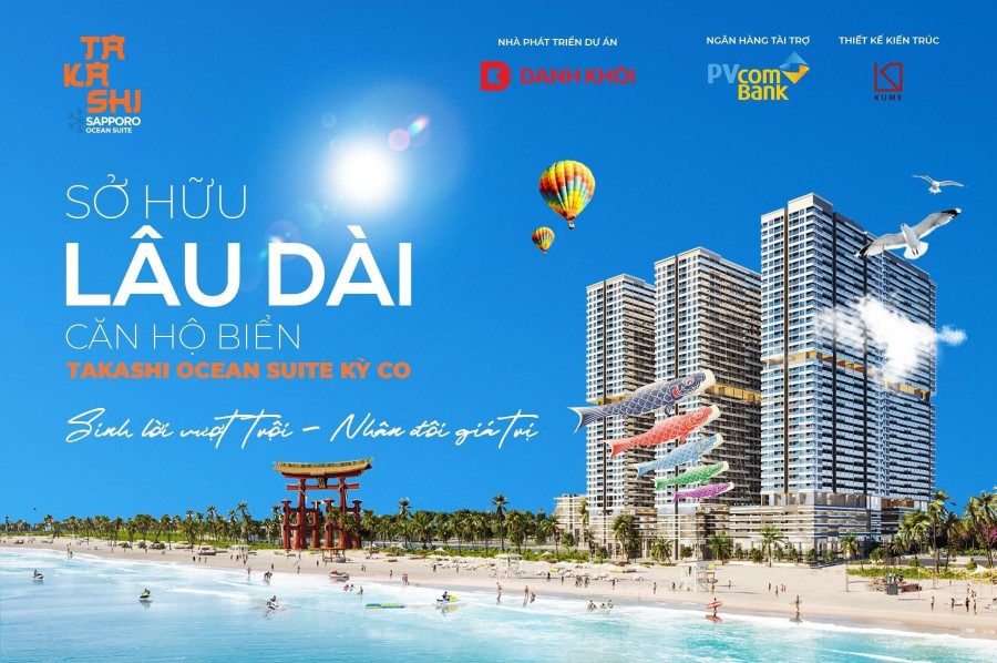 Không gian sống tại Takashi Ocean Suite Kỳ Co Nghệ thuật trà đạo - Tạo dưỡng thanh tâm