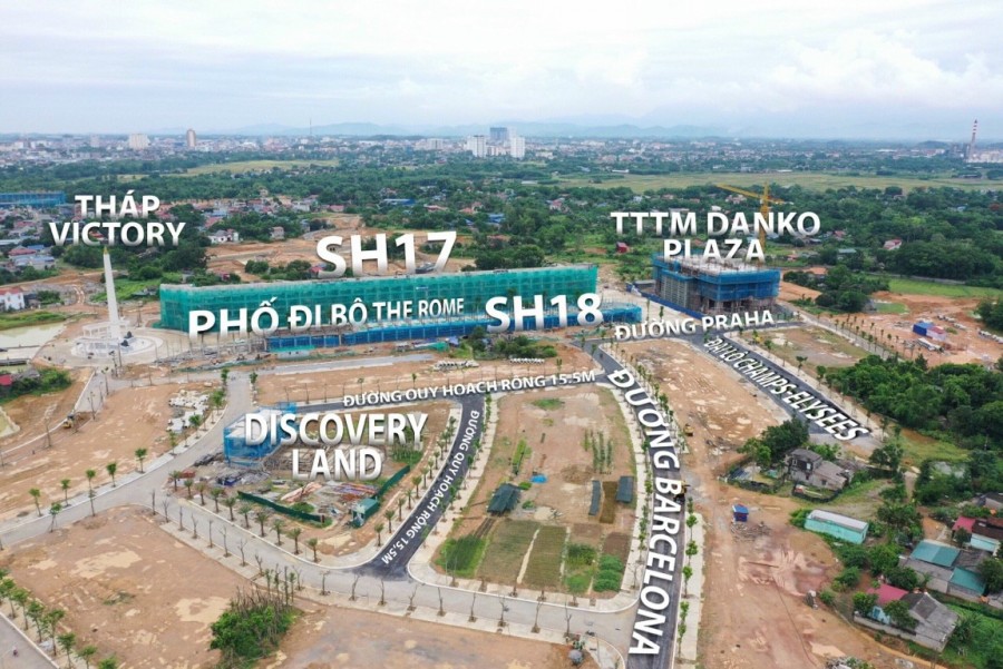 Dự án KĐT Danko City, Đường Quốc lộ 1B, Xã Cao Ngạn, Thái Nguyên, Thái Nguyên