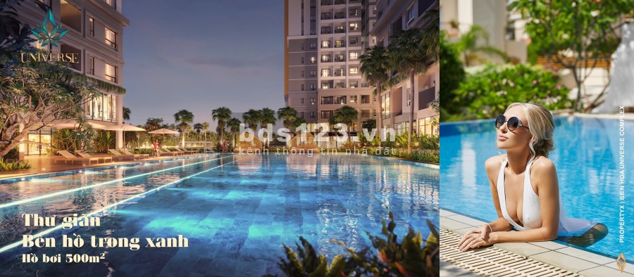 Bán căn hộ 2PN Biên Hòa Universe Complex Hỗ Trợ Trả Góp Trong 36 Tháng Không Lãi Suất
