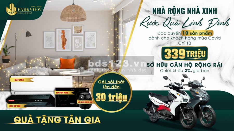 Căn hộ sắp nhận nhà Thuận An, thanh toán chỉ 339 triệu chiết khấu ngay 2%, tặng gói nội thất trị giá 30 triệu
