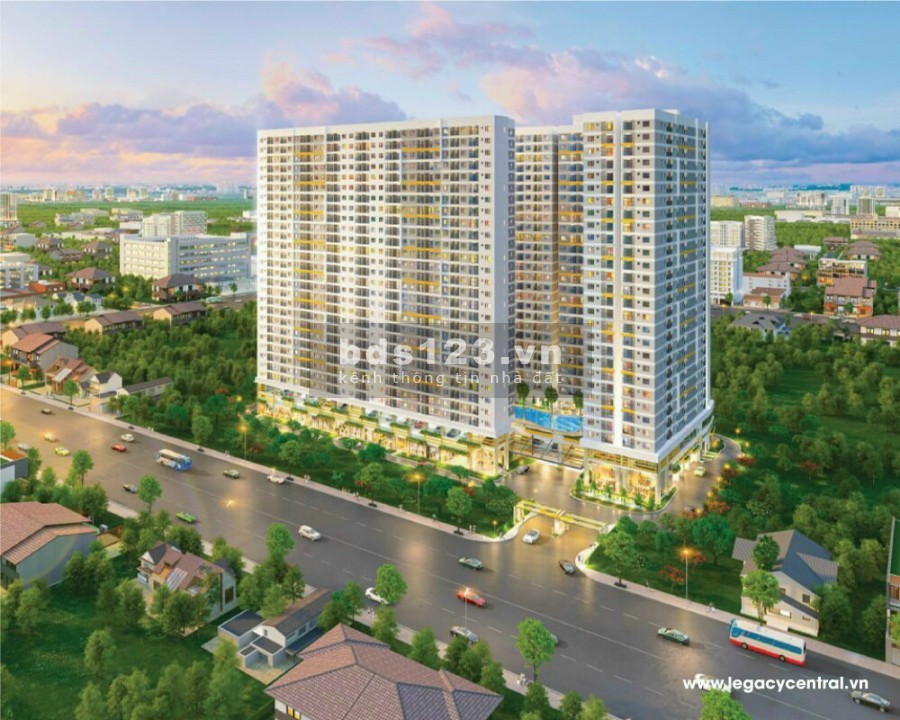 Legacy Central căn hộ cao cấp giá chỉ từ 225 triệu đã có thể sở hữu với nhiều chiết khấu cực kỳ hấp dẫn