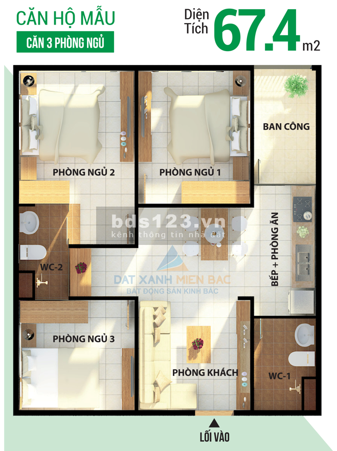 Bán chung cư Viglacera Yên Phong, liên hệ 0934521663, vị trí đông đúc