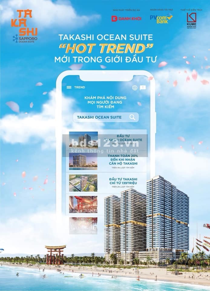 Chỉ cần 139 triệu là có thể sở hữu căn hộ du lịch biển mang phong cách Nhật ở eo biển Kỳ Co