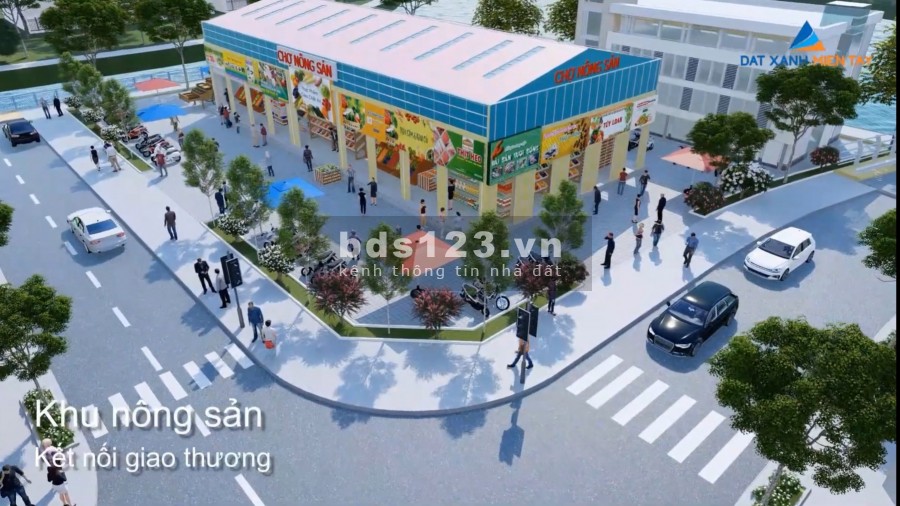 Bán đất khu thương mại dịch vụ và dân cư bắc Cống Vong, giá bán 1.1 tỷ