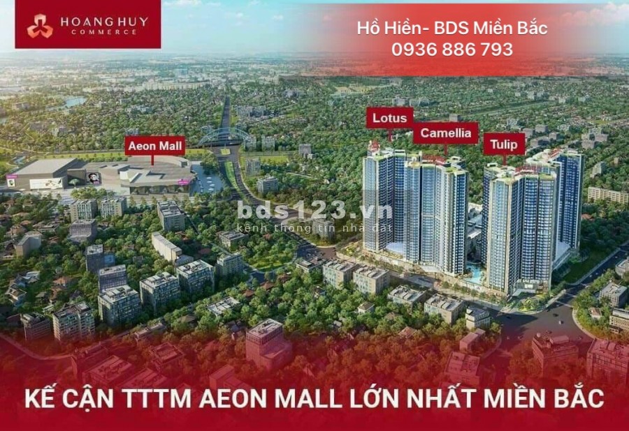 Smart Buiding Hoàng Huy Commerce - Căn số 19 tầng 19 chỉ trả 860 triệu cạnh Aeon Mall Lê Chân