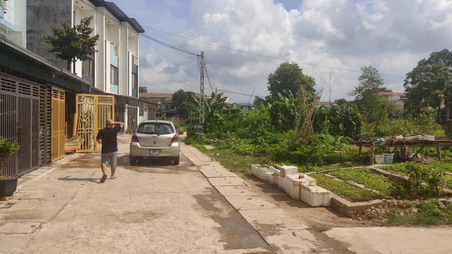 Bán đất 2 mặt tiền phường Phan Đình Phùng, tp Thái Nguyên, mt 7,8m, dtsd 118,6m2