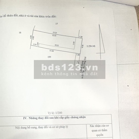 Chính chủ cần bán nhà kiệt xe máy Nguyễn Thái Học đường thông, bán giá 1.55 tỷ thương lượng