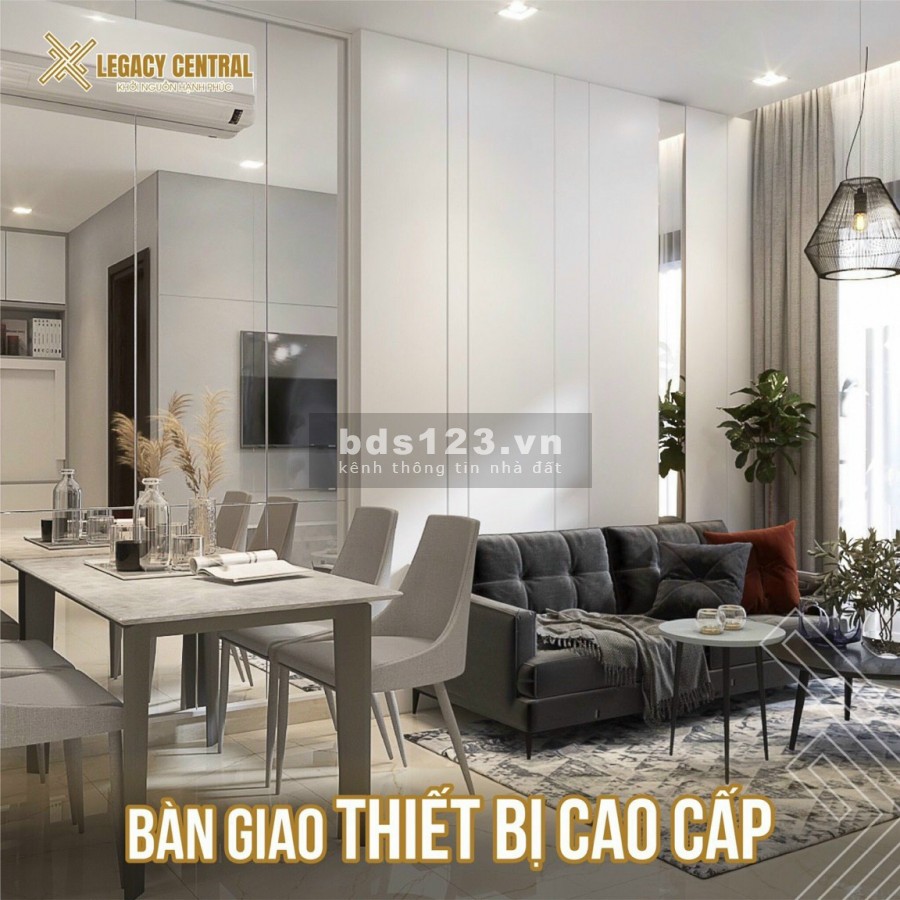 Sở hữu căn hộ cao cấp như mơ ở trung tâm thành phố Thuận An với 225 triệu
