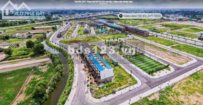5 Suất Nội Bộ Dự án The Sol City Nam Sài Gòn Liền Kề Chợ Hưng Long Bình chánh