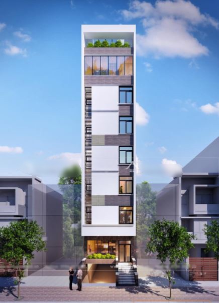 Bán tòa nhà văn phòng 1 tầng hầm, 8 tầng nổi, thang máy, 90m2, MT 6m Vũ Trọng Phụng giá 23.5 tỷ