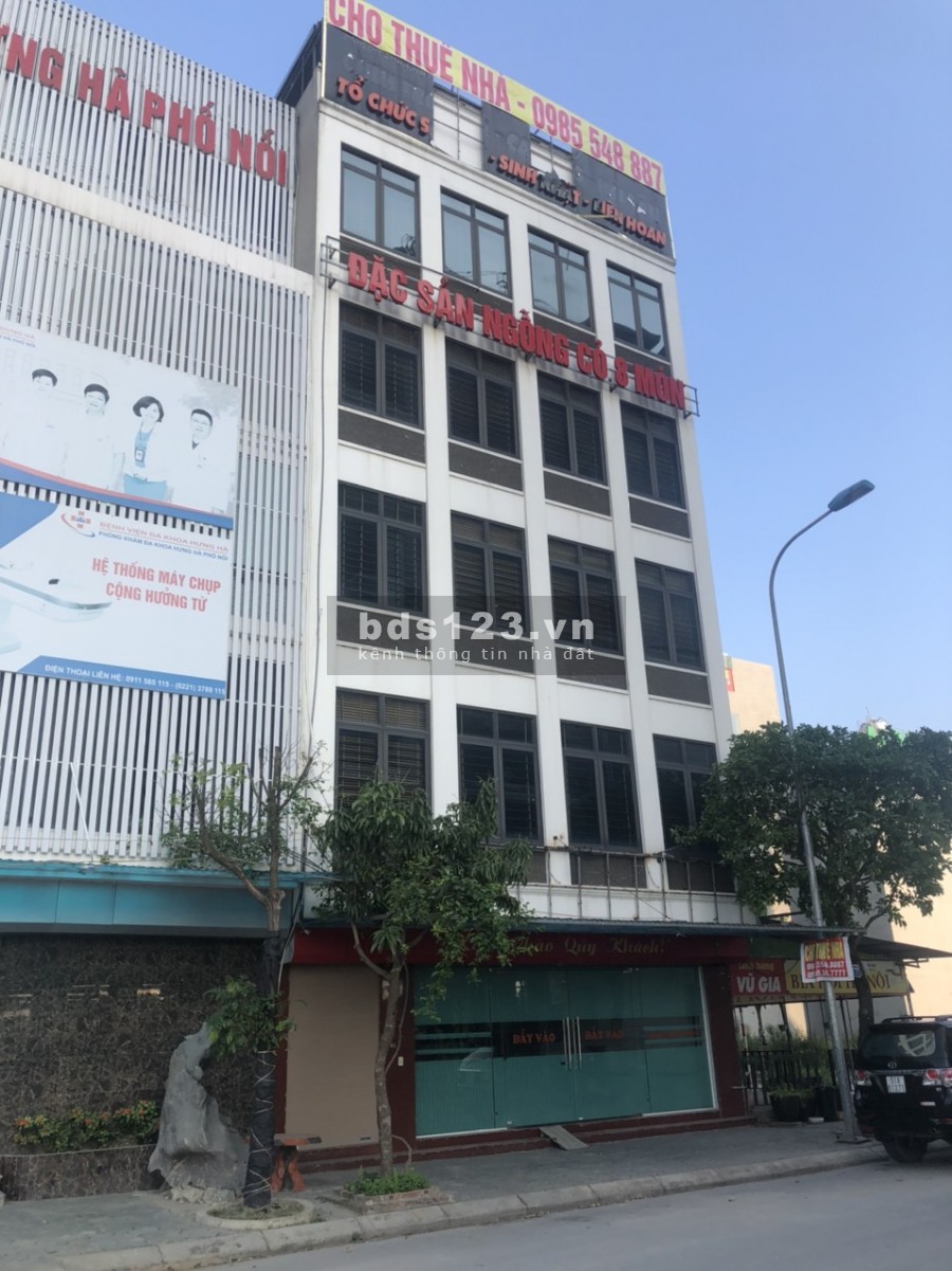 Bán tòa nhà 5 tầng đối diện trung tâm thương mại thị xã Mỹ Hào, giá 14 tỷ