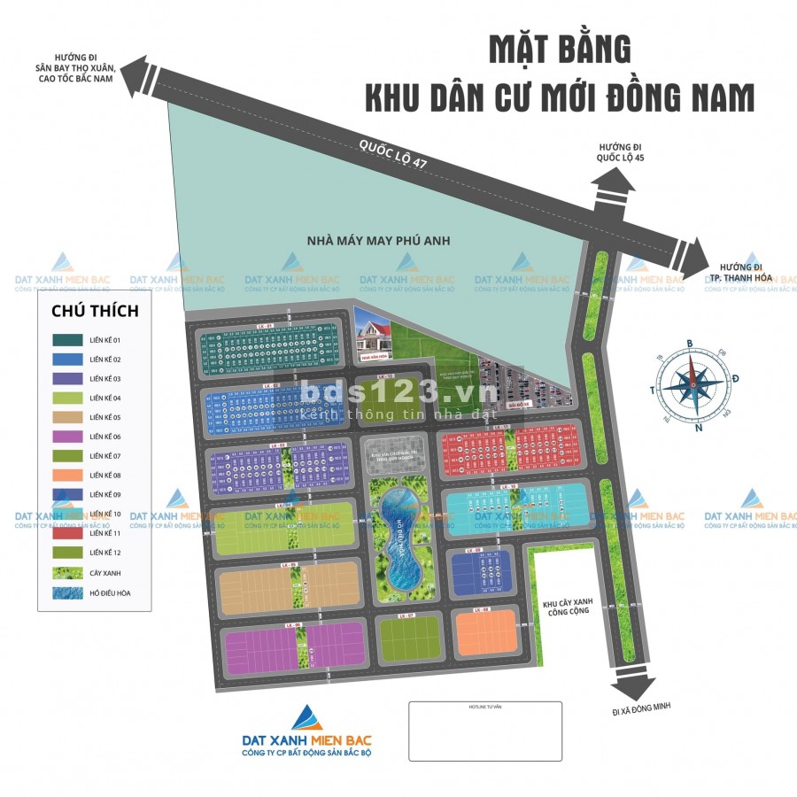 Bán đất dự án Đông Khê Đông Sơn Thanh Hóa, liên hệ 0383651000