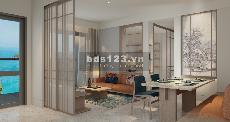 Căn Hộ Cao Cấp 2 phòng ngủ tầng cao, chung cư Takashi Ocean Suite, giá 13.9 tỷ