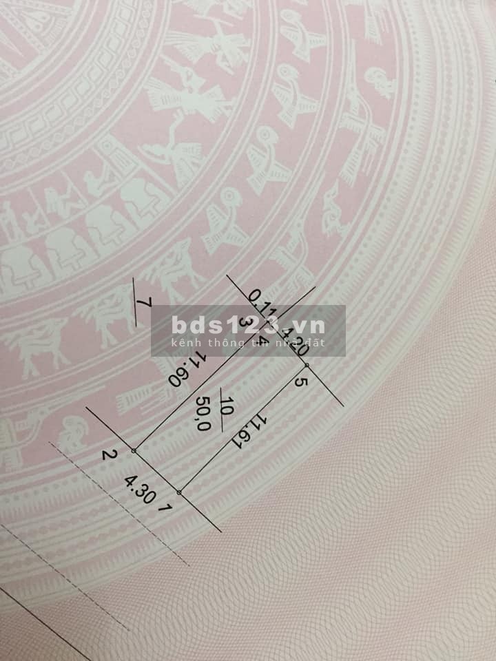 Bán gấp đất khu đô thị Văn Khê, dt 50m2 cạnh trường Mầm Non Cực Đẹp giá bán 5 tỷ hơn