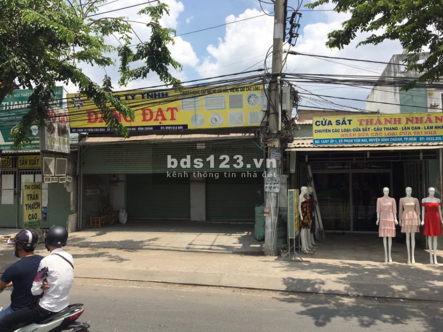Cần Bán gấp Mặt Tiền Trần Văn Giàu Bình Chánh, dt 8x50 Kinh Doanh Mọi ngành nghề