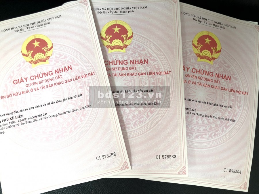 Siêu phẩm đón đầu Đảo Ngọc Phú Quốc hàng cực hiếm, pháp lý sổ đỏ chính chủ