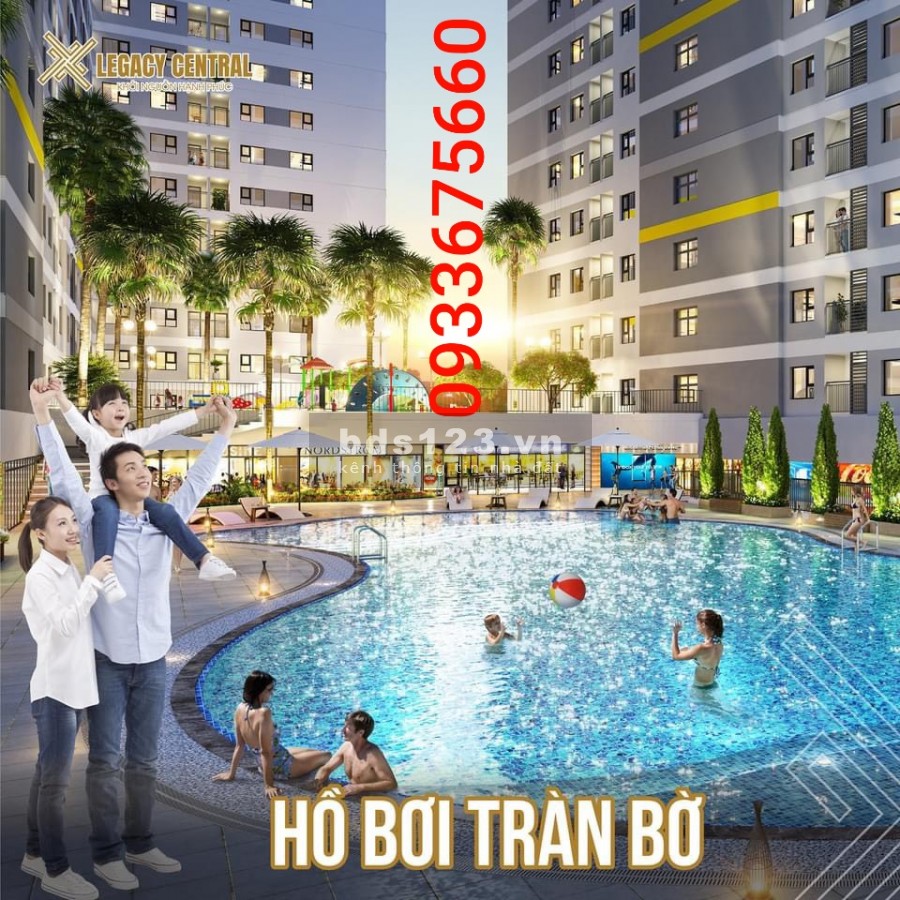Legacy Central Căn Hộ Cao Cấp Bình Dương, thanh toán theo tiến độ, không lãi suất