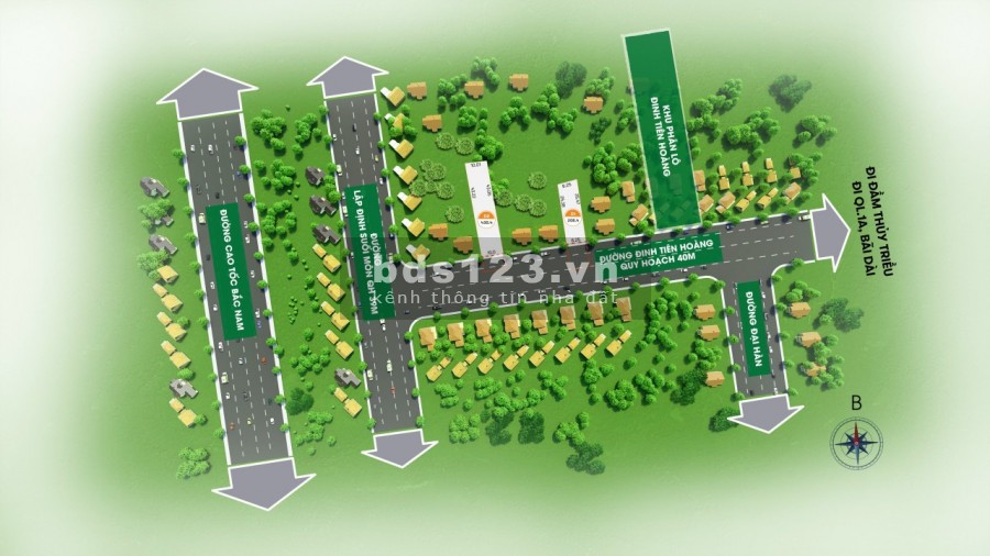 Bán nhanh căn D2, dự án đất nền Cam Lâm, giá 13.9 tỷ, đầu tư ngay lãi liền tay