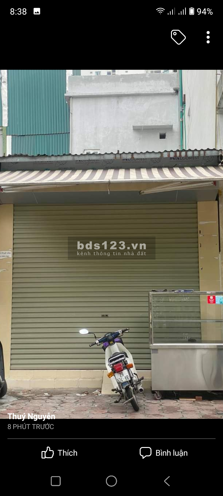 Mặt Phố Bờ Sông Sét Kim Đồng Bán Đất Tặng Nhà 2 Tầng Hoàng Mai