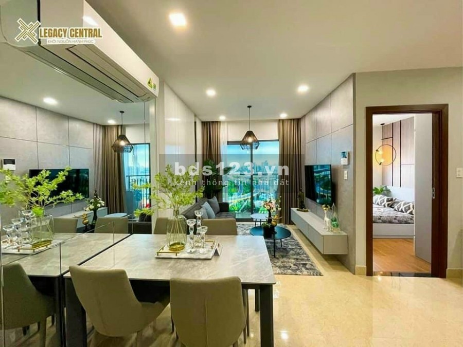 Sở hữu căn hộ 33m2 cao cấp nhưng chỉ với 225 triệu thanh toán 2 đợt tại Thuận An- Bình Dương