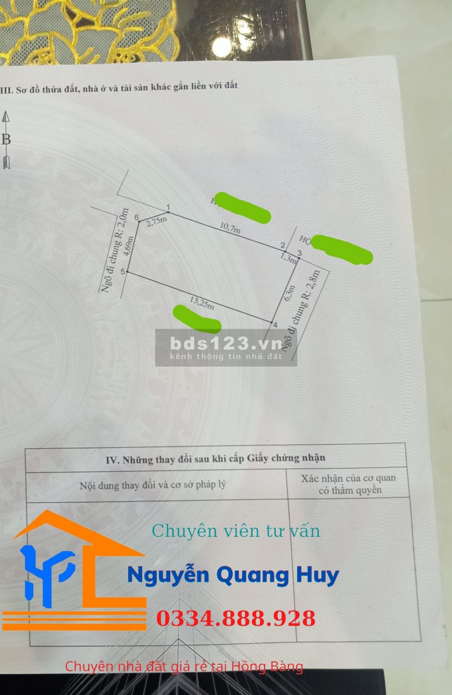 Sở hữu nhà 1,5 tầng 86m2 tại Hùng Vương chỉ với 970tr Nhà chắc chắn, về ở luôn