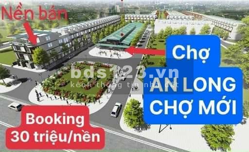 Khu dân cư và chợ An Long, An Thạnh Trung, chợ mới An Giang, vị trí đẹp, sổ sẵn