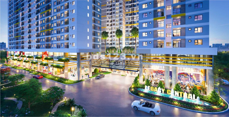 Căn Hộ Legacy Central Trung Tâm thành phố Thuận An, căn hộ cao cấp tiện ích đầy đủ chỉ vài bước chân