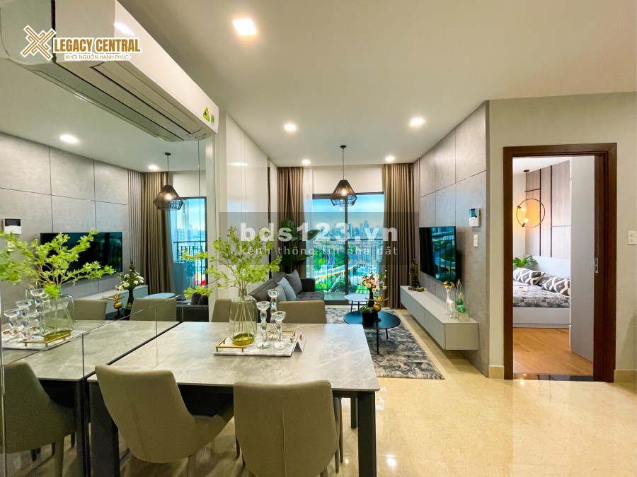 Căn hộ Legacy 1PN +1 KDC Việt Sing thành phố Thuận An 850 triệu, hỗ trợ vay