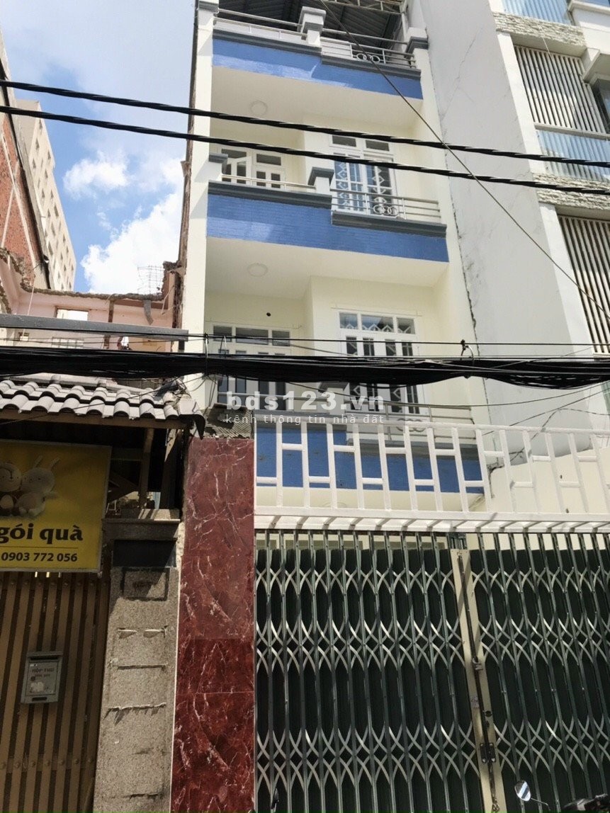 Bán nhà 1 trệt, 3 lầu Nguyễn Gia Trí, Bình Thạnh, hẻm Siêu vip, dt 4.2mx20m, giá 16.2 tỷ