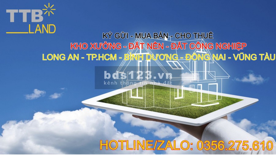Bán đất có kho sẵn diện tích sử dụng 4000m2 Chu Văn An P.An Phú Thuận An Bình Dương
