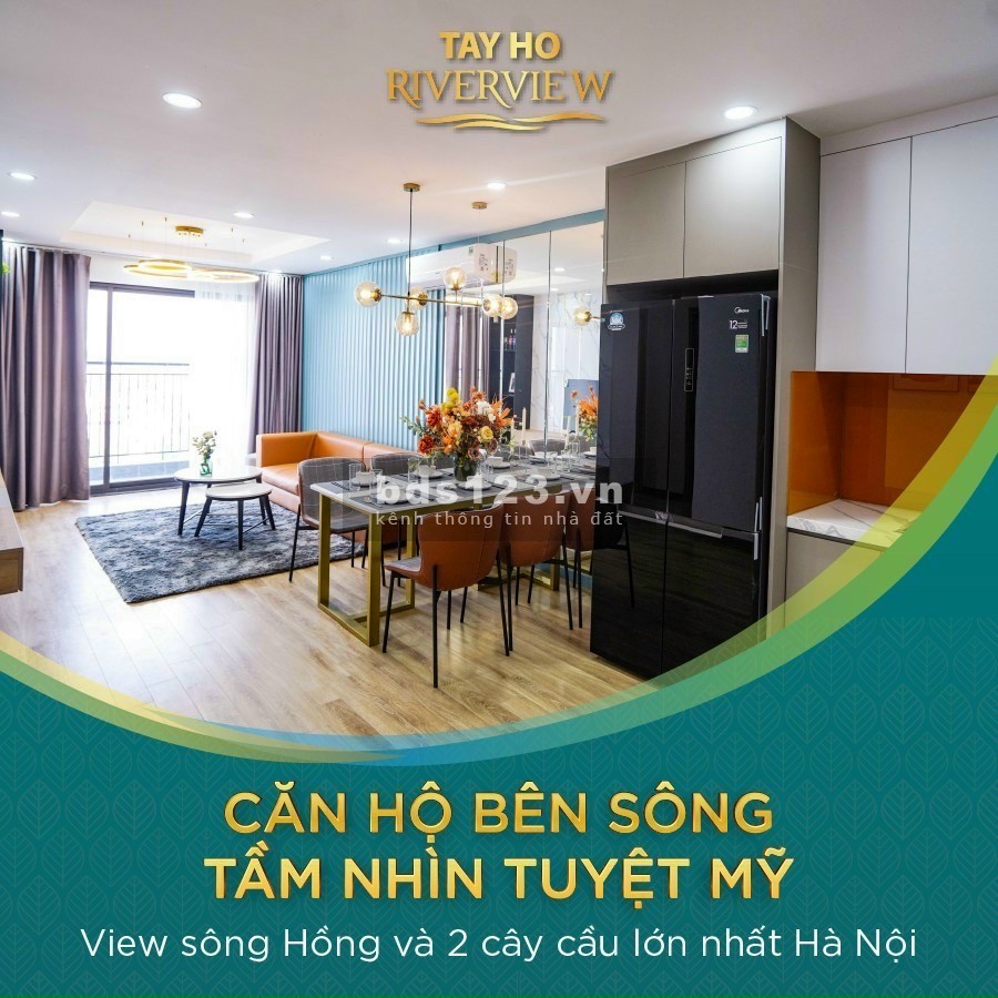 Chỉ với 645tr bạn đã sở hữu căn hộ mới với không gian xanh đáng sống quận Tây Hồ