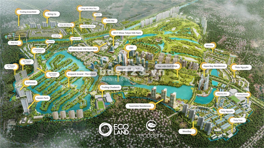 Duy nhất 1 căn 3 phòng ngủ giá mềm, dự án Swanlake Onsen Ecopark, tầng cao